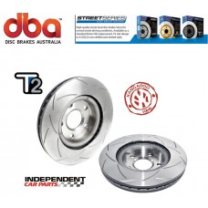 DBA T2 FRONT SLOTTED ROTORS SUIT HOLDEN VE & VF 2006 on  298mm